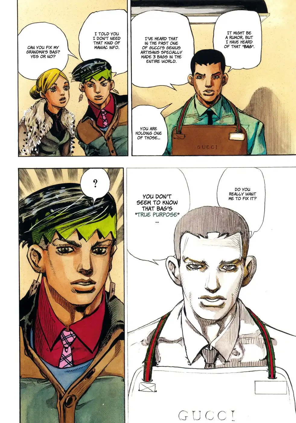 Rohan Kishibe Goes to Gucci Chapter 0 11